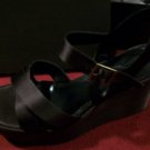 NEW Jean-Paul Barriol Satin Strappy Wedge Platforms NIB 41 11 $450