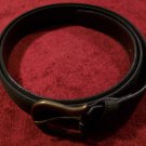 NEW Brioni Italy Dark Brown Vintage Finish Leather Belt Brass Buckle 44 $695