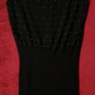 NWT Heartloom Women Carmela Black Beaded Sweater Mini Dress S $150 NEW