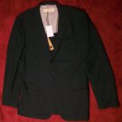 NWT Yigal Azrouel Menswear Dark Blue Wool 1 Button Suiting Blazer 50 $600 NEW
