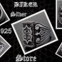 SILVER MEDIEVAL TRIBAL CRUSADER KING BIKER RING US sz 12