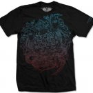 Death's End King Cobra Gothic Biker Cotton Tshirt XL