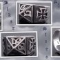925 SILVER MALTESE CROSS TRIBAL GOTHIC KING RING 10.25