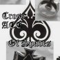 925 Silver Maltese Cross Good Luck Ace of Spades 13