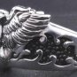 925 SILVER STINGRAY HUGE SOLID EAGLE BIKER RING SZ12.25