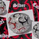 925 SILVER COLOURFULL TRIBAL ENAMEL LADIES RING US 7.5