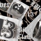 925 SILVER LUCKY 13 BIKER CLAW KING REBEL RING sz 11.5