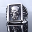 SKULL CLAW 925 STERLING SILVER LIVE TO RIDE CHOPPER RING US SZ 7 TO 15