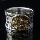 Sterling Silver Espiritu Santo Holy Saint Ring us sz 7 to 15