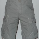 MOLECULE GRAY TOUGH 100% COTTON CARGO SPORT BEACH SHORTS  S,M,L