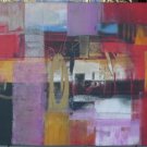 Abstract Medium Acrilyc Bali Painting