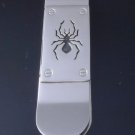 STAINLESS STEEL SPIDER BIKER CHOPPER KING MONEYCLIP