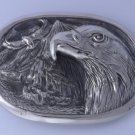 STAINLESS STEEL EAGLE BIKER CHOPER ROCKSTAR BELT BUCKLE