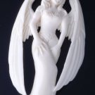 CARVED BUFFALO BONE ANGEL WING PENANT