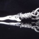 925 STERLING SILVER MEDIEVAL DAGGER LIVE TO RIDE BIKER PENDANT