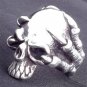 925 STERLING SILVER SKULL CLAW MEN'S RING US SZ 7 TO 15