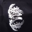 925 STERLING SILVER FLYING V GUITAR ROCKSTAR CHOPPER RIDER RING US SZ 6-15