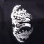 925 STERLING SILVER FLYING V GUITAR ROCKSTAR CHOPPER RIDER RING US SZ 6-15