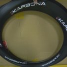 KARBONA'S CARBON TIME SPEED WHEELSET WHIRLPOOL TUBULAR HUB ROAD AND TIME TRIAL