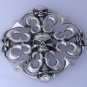 STAINLESS STEEL SKULLS BIKER CHOPER ROCKSTAR BELT BUCKLE WOW