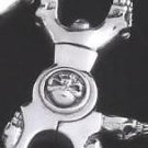 925 STERLING SILVER CHOPPER BIKER SKULL CLASP KEYRING 3.2"
