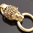 Brass Lion Head Biker Chopper Pendant