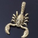 BRASS SCORPION CLAW  CHOPPER BIKER PENDANT