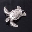 STERLING 925 SILVER SOLID LADIES SEA TURTLE PENDANT