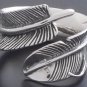 925 STERLING SILVER FEATHER LADY'S RING US sz 5 to 15
