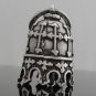 AMERICAN MOTORCYCLE GOTHIC CROSS CROWN GUARDIAN LUCK PEWTER BIKER BELL