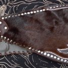 UNISEX UNIQUE CHOPPER LEATHER MONEY TRAVEL SHOULDER BAG