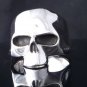 925 STERLING SILVER KEITH RICHARD SKULL BIKER MEN´S RING US sz 14.5