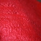 Scarlet Scarf, made from Merino wool and Mulberry silk
