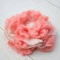 Felted Brooch Blossom, from Merino wool
