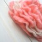 Felted Brooch Blossom, from Merino wool
