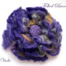 Felted Brooch Viola, from Merino wool