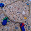 Flip-flop Macramé Hemp Necklace