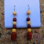 Wooden Beaded Earrings