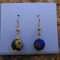 Yellow & Red Flower Earrings