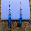 Blue & Green Earrings