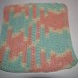Green & Peach Hot Pad