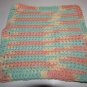 Green & Peach Hot Pad