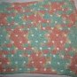 XL Green & Peach Hot Pad