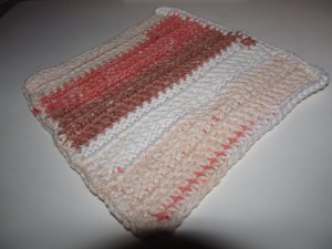 Variegated Brown Hot Pad