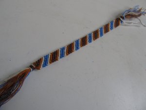 Blue & Brown Bookmark
