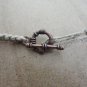 Bronze Diamond Macrame Necklace