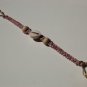 Cowrie Shell Pink Macrame Bracelet 155-156