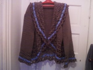 Bell-Sleeve Cardigan