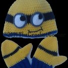 Character Hat & Mittens Set for kids