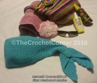 Newborn Mermaid Cocoon